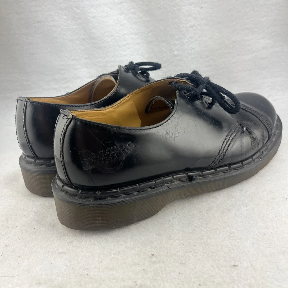 Dr Martens Docs‎ Made In England Black AW4 8266 Cap Toes Men's Size UK 9 US 10